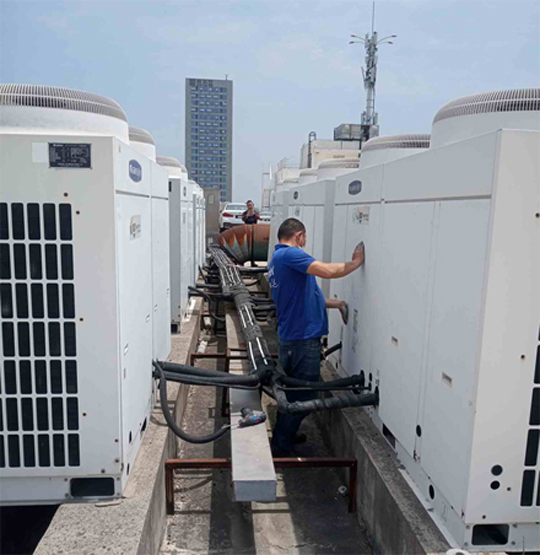 德州中央空调制热和不制冷系统维修方法